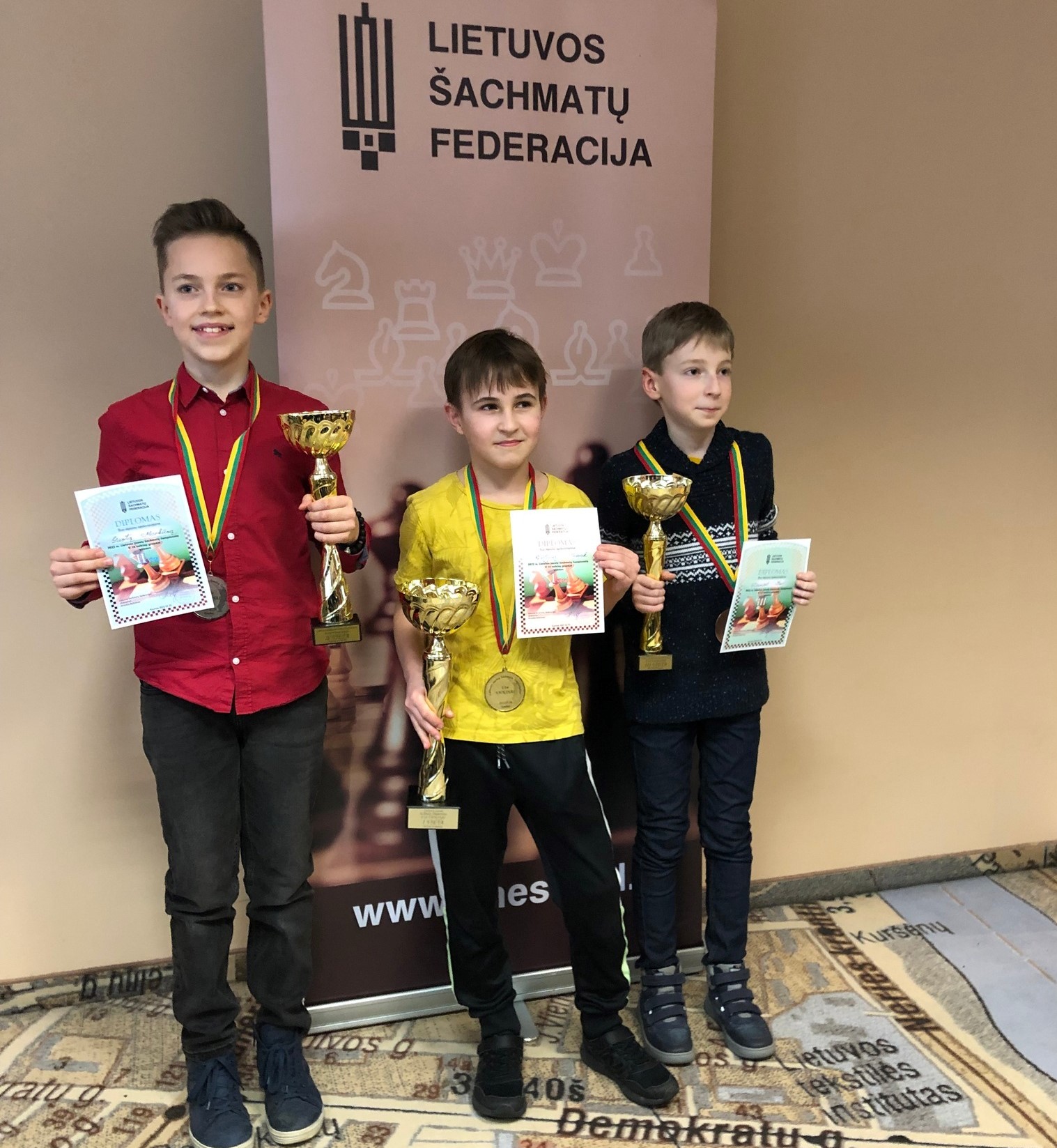 Martynas Misiuk šachmatų čempionate iškovojo aukso medalį!