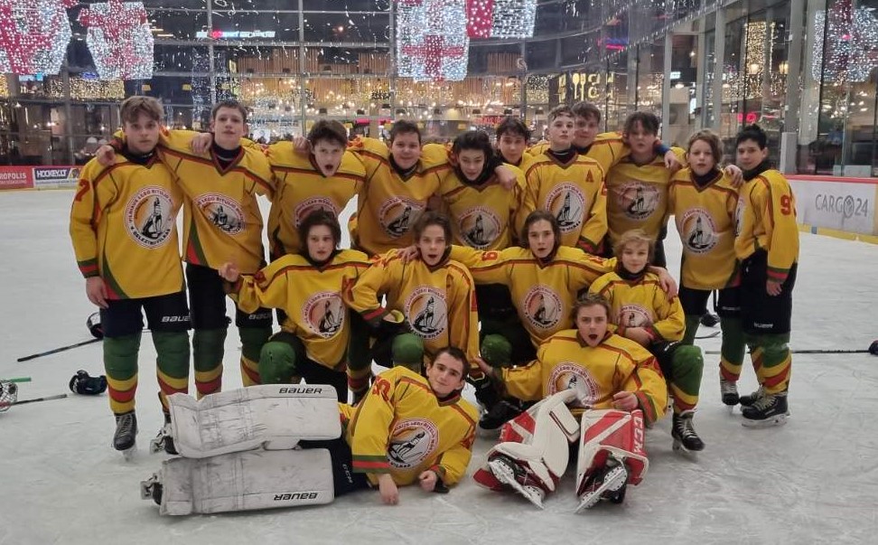 Sveikiname U15 komandą, kuri sekmadienį sutriuškino Hockey Punks bendraamžius!