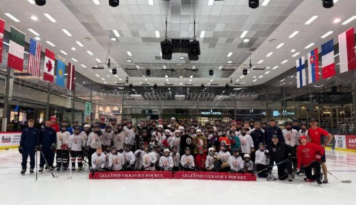 Birželio 23–27 dienomis Akropolyje vyko „Geležinio vilko“ ledo ritulio stovykla, kurios metu dalyvavo 70 vaikų