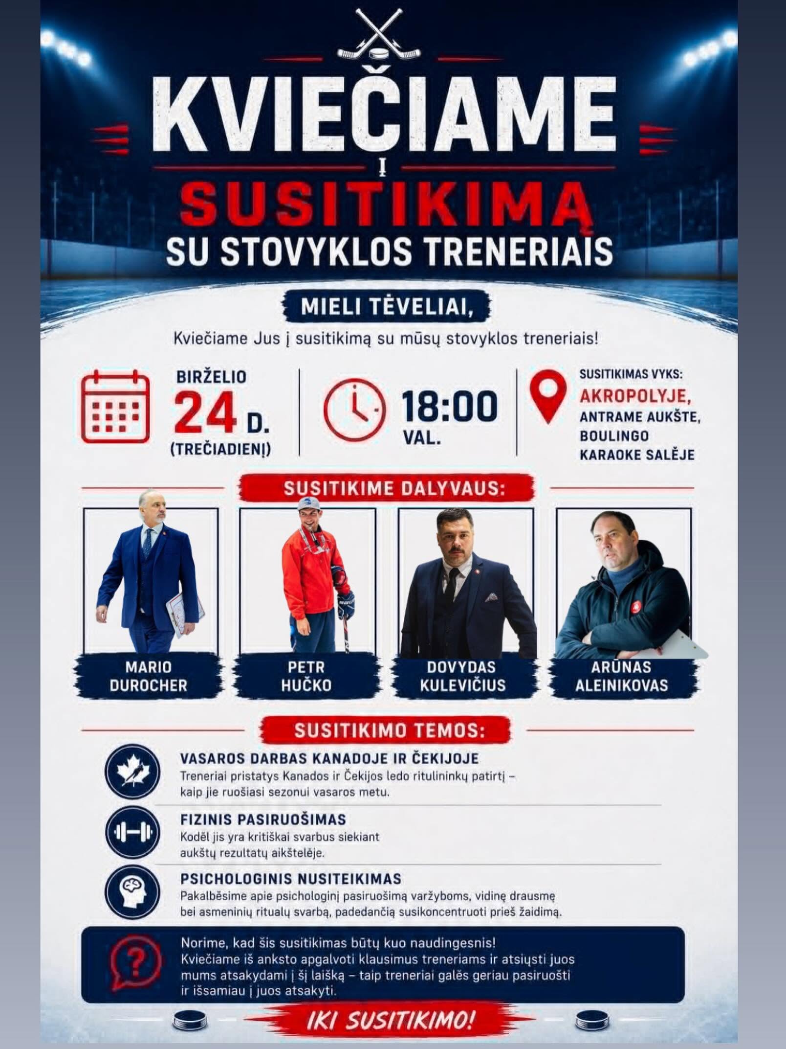 Kaip išugdyti ateities ledo ritulio lyderį?